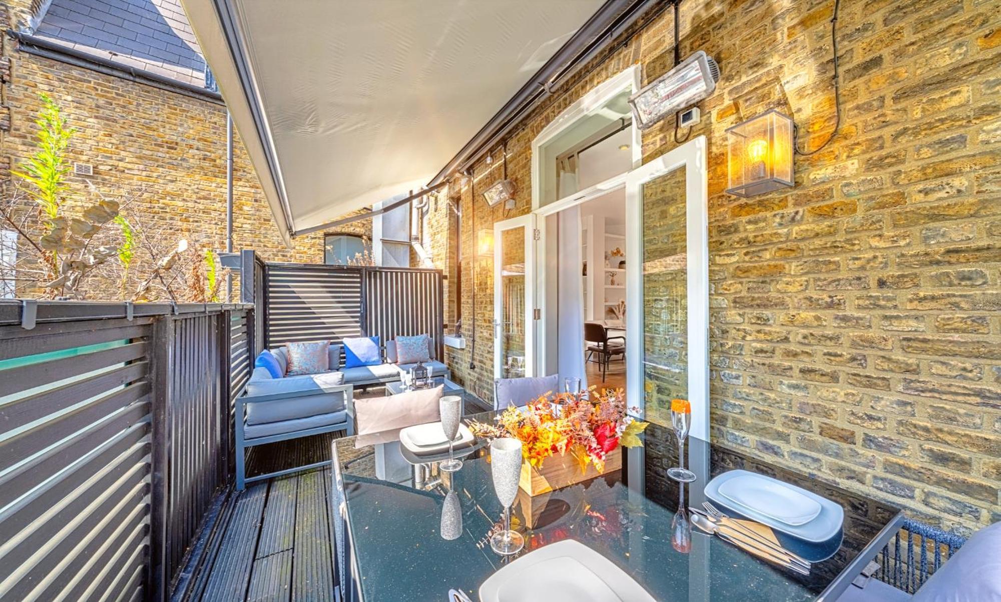 Apartmán Designer Victorian Flat With Large Terrace Londýn Exteriér fotografie