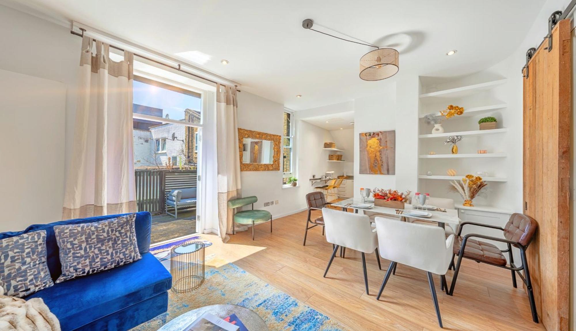 Apartmán Designer Victorian Flat With Huge Terrace Londýn Exteriér fotografie